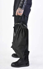 A34O LW76024 Black Leather Bag