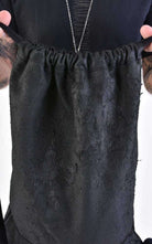 A34O LW76024 Black Leather Bag