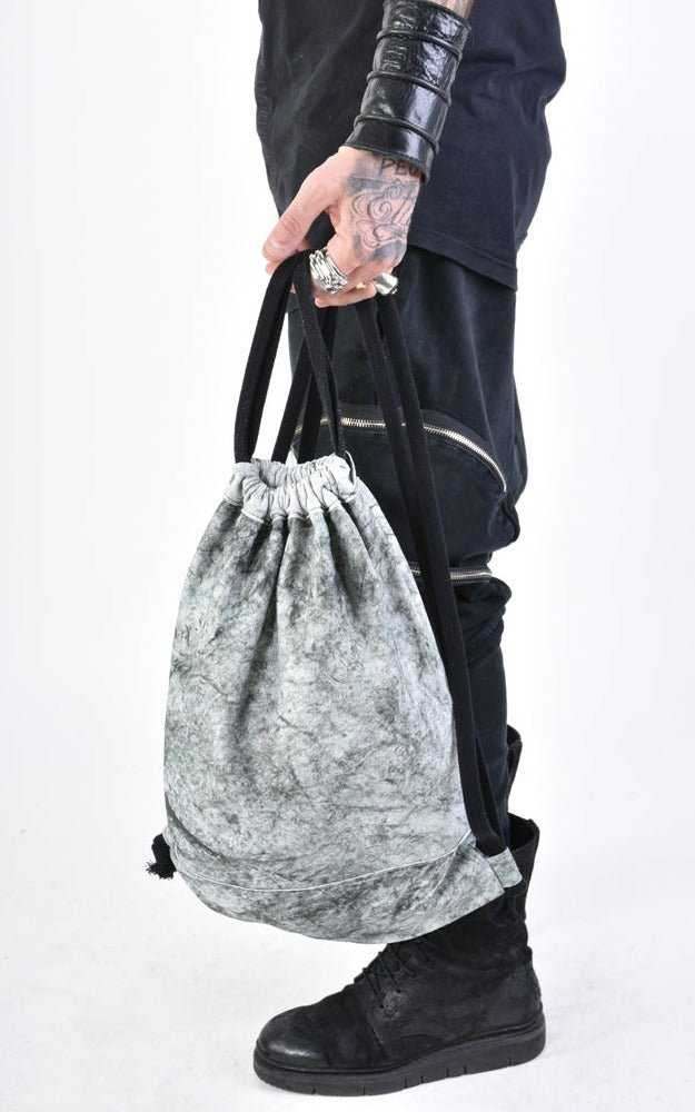 A34O LW76024 Creme Leather Bag