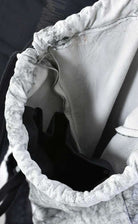 A34O LW76024 Creme Leather Bag