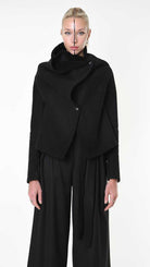 A34O LW83825 JACKET Shearling Black