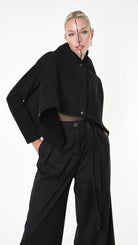 A34O LW83825 JACKET Shearling Black