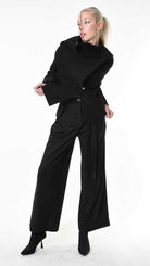 A34O LW83825 JACKET Shearling Black