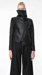 A34O LW92025 JACKET Shearling Black