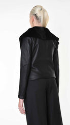 A34O LW92025 JACKET Shearling Black