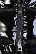A34P LW62823BLACK Nylon Painted Effect Bomber