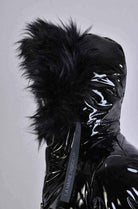 A34P LW62823BLACK Nylon Painted Effect Bomber
