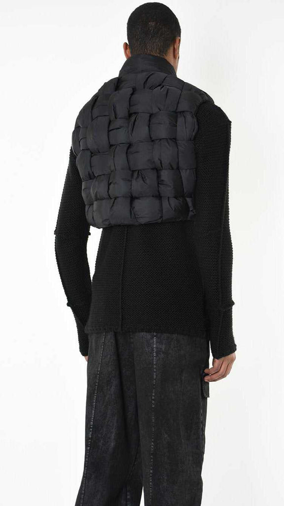 A34P LW94125 BIB Nylon Braided 180gr. UNISEX U Black 438 Coats & Jackets Fall Winter 2024|25 Man LA HAINE INSIDE US TEPHRA