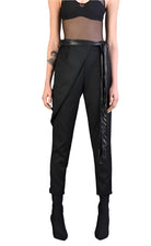 A34R LW51223 BLACK Fluid Regular Trousers