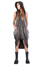 A34V LW57123 SAND Sleeveless Stretch Fleece Dress