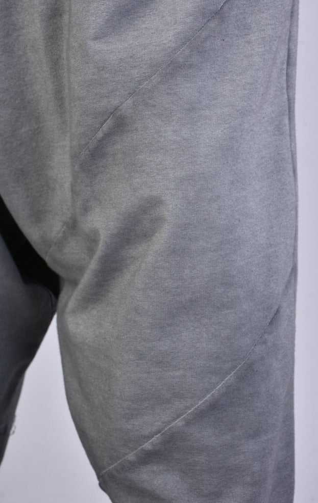 A34V LW574 GREY Stretch Fleece Over Short 139 Pants LA HAINE INSIDE US TEPHRA