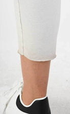 A34V LW74424 Over Low Crotch Fleece Stretch Dyed Sand