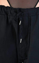 A34V LW74424 TROUSER Stretch Dyed Black