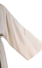 4V LW765 Dress Asymmetric Viscose Crepe Sand