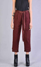 A39B SM16325 BLOOD Gabardine Trouser