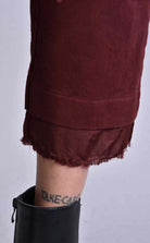 A39B SM16325 BLOOD Gabardine Trouser