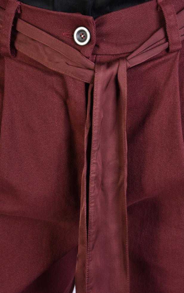 A39B SM163 BLOOD Gabardine Trouser 219 pants Bottoms Woman LA HAINE INSIDE US TEPHRA