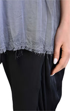 A39B SM188 GREY Satin Degrade Tank Top