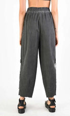 A39B SM31925 Gabardine Pants Grey