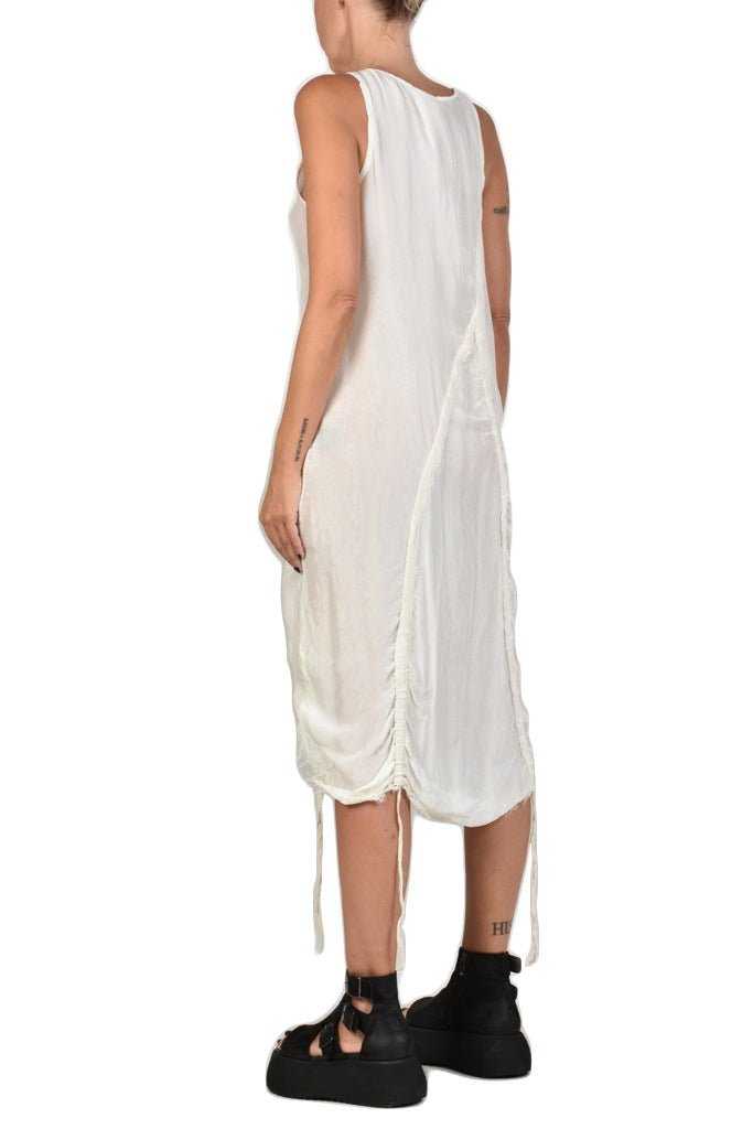 A39B SM98TEPHRA1 BUTTER Sleeveless Dress Silk.