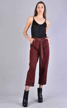 A39B SM16325 BLOOD Gabardine Trouser