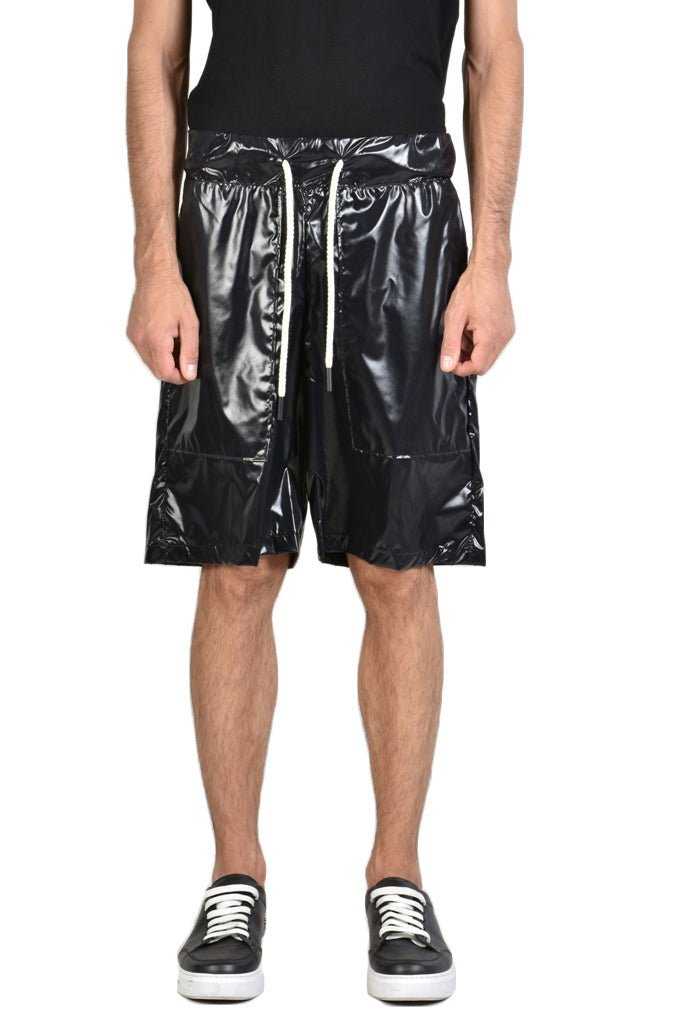 A3MDX30723 BLACK Shine Nylon Shorts 109 Bermudas Last Pieces xagon TEPHRA