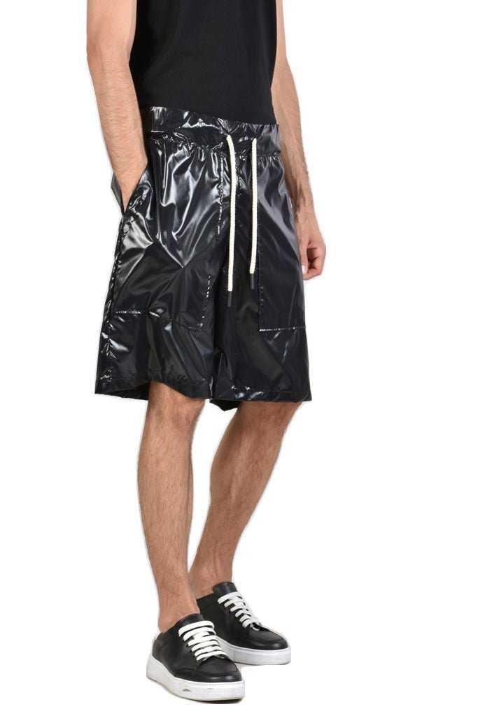 A3MDX30723 BLACK Shine Nylon Shorts 109 Bermudas Last Pieces xagon TEPHRA