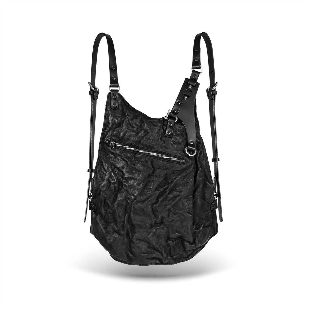 A3TEPHRA 1223BLACK leather handmade bag unisex 719 Accessori Unisex Unisex Fashion Accessories TEO TEPHRA