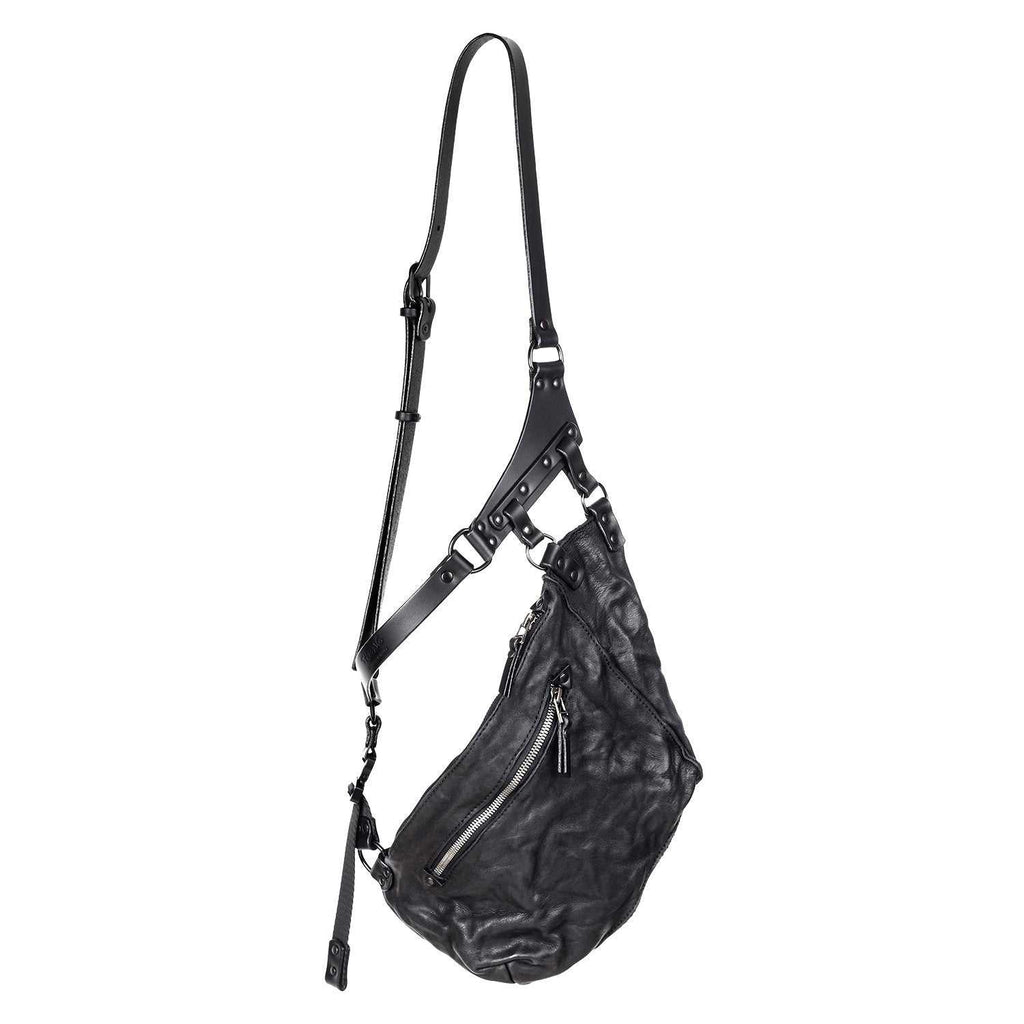 A3TEPHRA 323 Black Crossbody Bag.