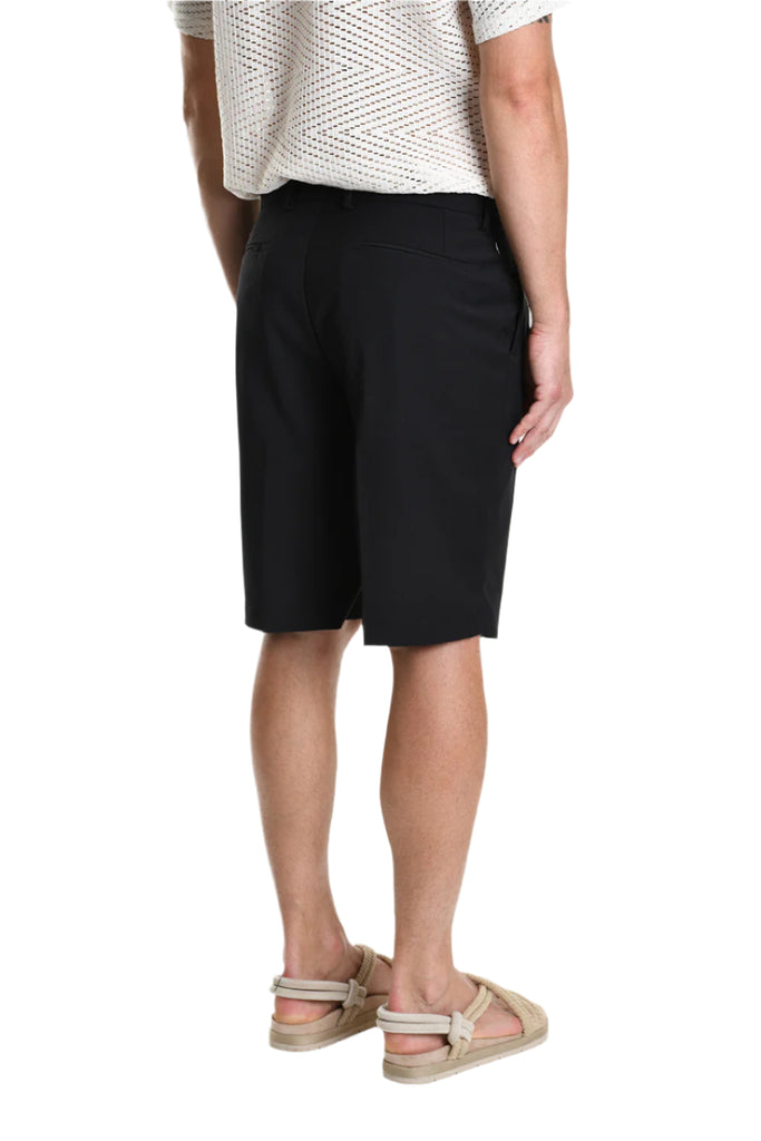 SHORT A325 2FAMILI Stretch Comfort Fit Black.