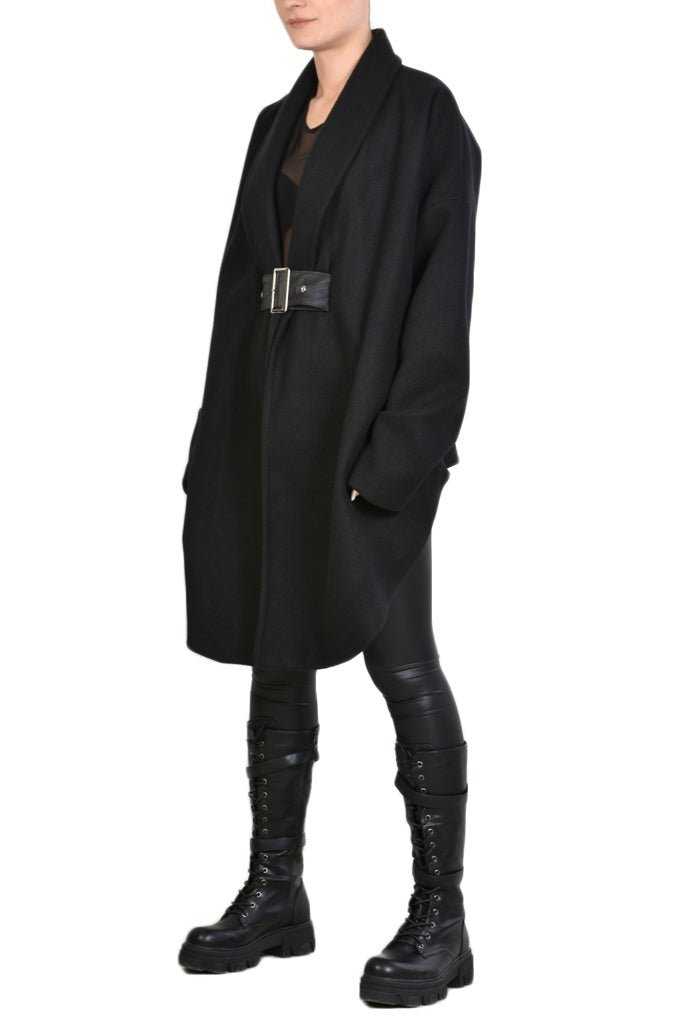 Coat 13 Lined Cloth Oversize Asymmetric Coat 245 Coats & Jackets LA HAINE INSIDE US TEPHRA