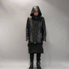 LM005 Leather sport jacket for men