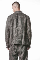 THOM KROM M B 67 Vegetal Black Linen Jacket – Men's Tailored Blazer