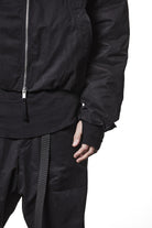 M J 74 Bomber Jackets Black Man THOM KROM