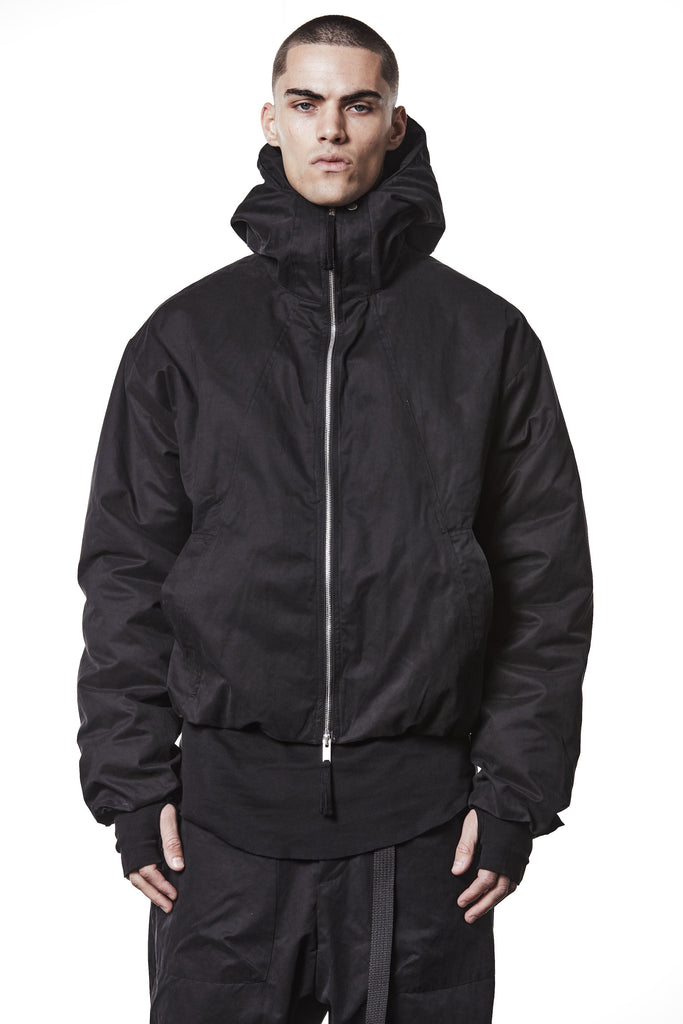 M J 74 Bomber Jackets Black Man THOM KROM
