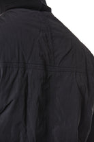 M J 76 Black Utility Vest – Zip-Up with Multiple Pockets Black Man THOM KROM