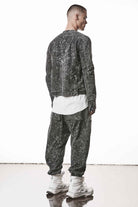 THOM KROM M J 88 Black Marble Men's Jacket | Portuguese Cotton Blend