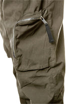 T3M P 1025 woven cargo trousers olive night