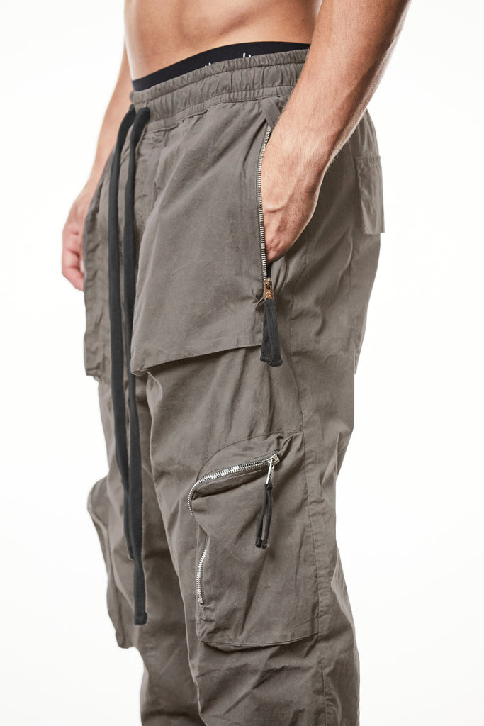 T3M P 1025 woven cargo trousers rock.