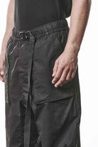 THOM KROM M P 32 Black Men's Tailored Trousers | Portuguese Cotton Blend