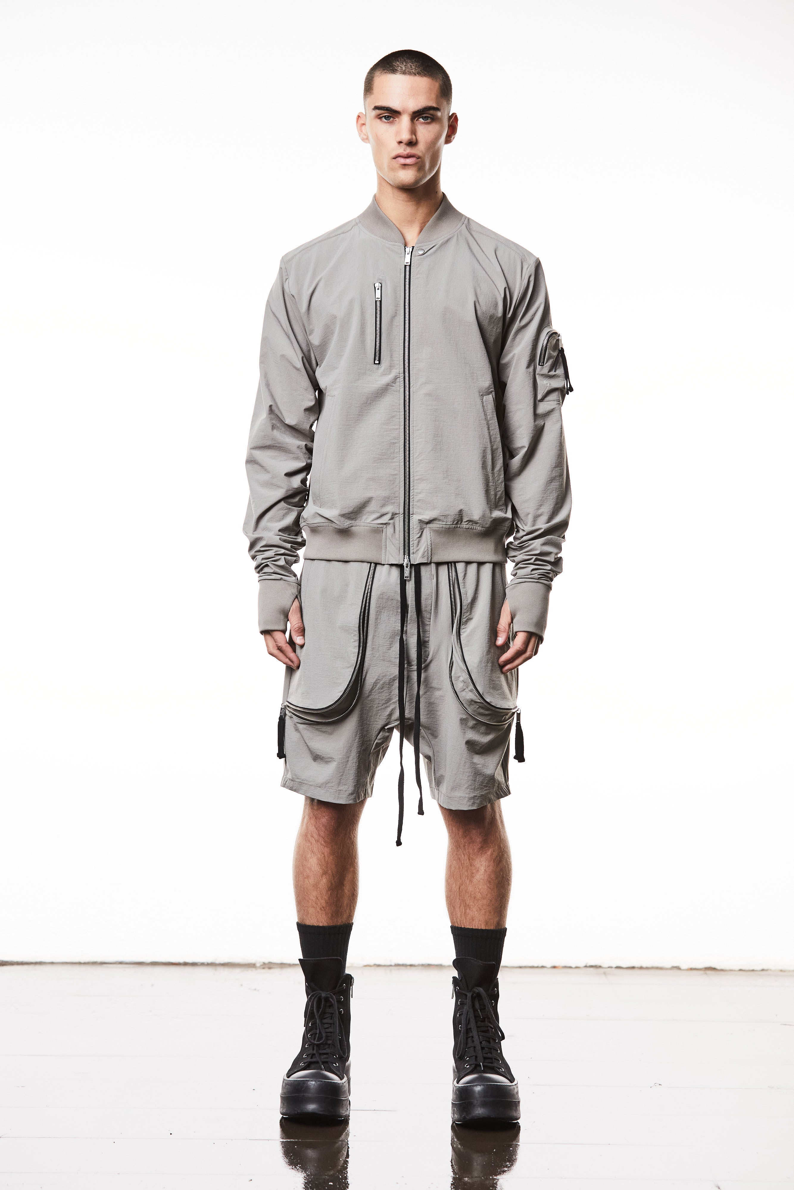 T3M SJ 66225 bomber jacket sligthly oversized rock