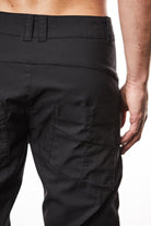 T3M T 9825 slim fit trousers regular crotch black