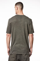 T3M TS 83125 round neck t-shirt in olive night