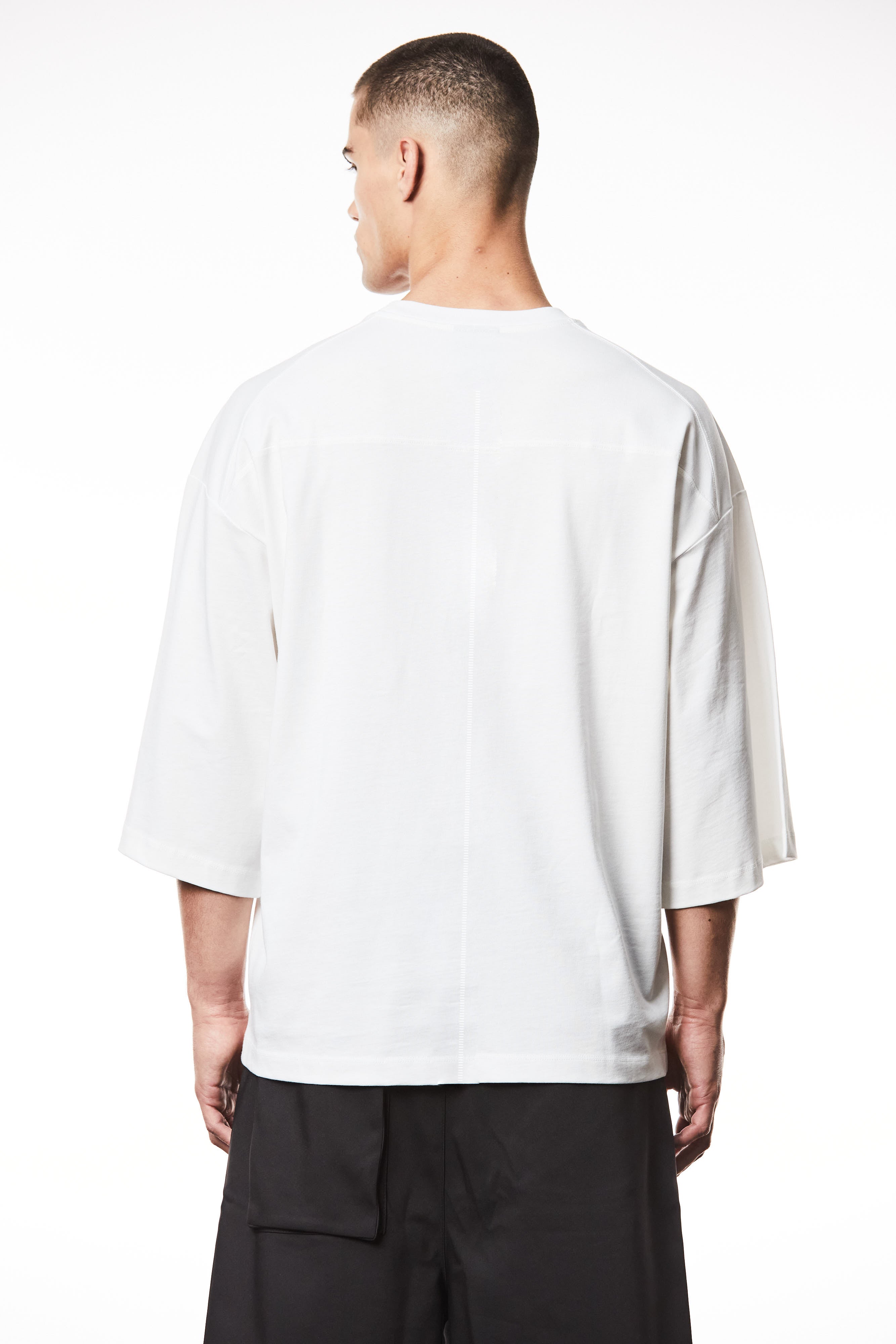 T3M TS 85225 round neck shirt oversized fit off white