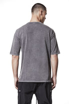 M SJ 684 – Zip Hoodie High Neck Oversized Fit Adjustable Hem Used Grey - Man THOM KROM