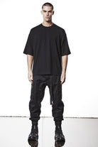 M TS 881 – Oversized Short-Sleeve T-Shirt Graphic Back Print Black - Man THOM KROM