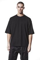M TS 881 – Oversized Short-Sleeve T-Shirt Graphic Back Print Black - Man THOM KROM