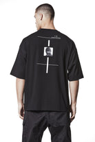 M TS 881 – Oversized Short-Sleeve T-Shirt Graphic Back Print Black - Man THOM KROM