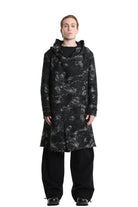 3P M1181 COAT Comfort Hemp-Blend Jacquard Cloth 730gr. Black LA HAINE INSIDE US