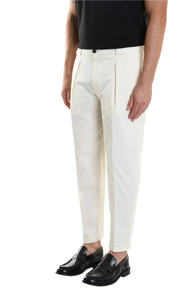 TROUSER A3252FZALCO Comfort Fit White.